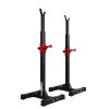 Bastidores De Sentadillas | Gladiator Adjustable Bar Rests 100 To 170 Cm (Set Of 2)