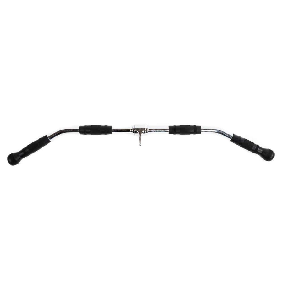 Accesorios De Traccion | Gladiator Large Steel Back Pull Up Bar 90Cm For Pulley