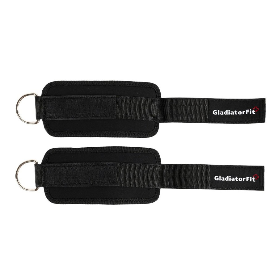 Accesorios De Traccion | Gladiator Pulling Straps" Padded Ankle Straps (Set Of 2)