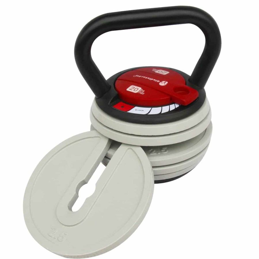 Otro | Gladiator Adjustable Steel Kettlebell With Variable Load