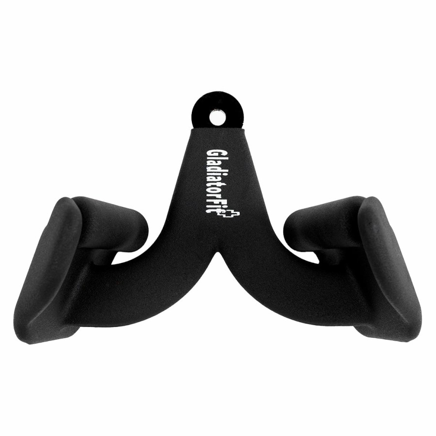 Accesorios De Traccion | Gladiator Ergonomic Neutral Steel Handle For Pulley Pulls