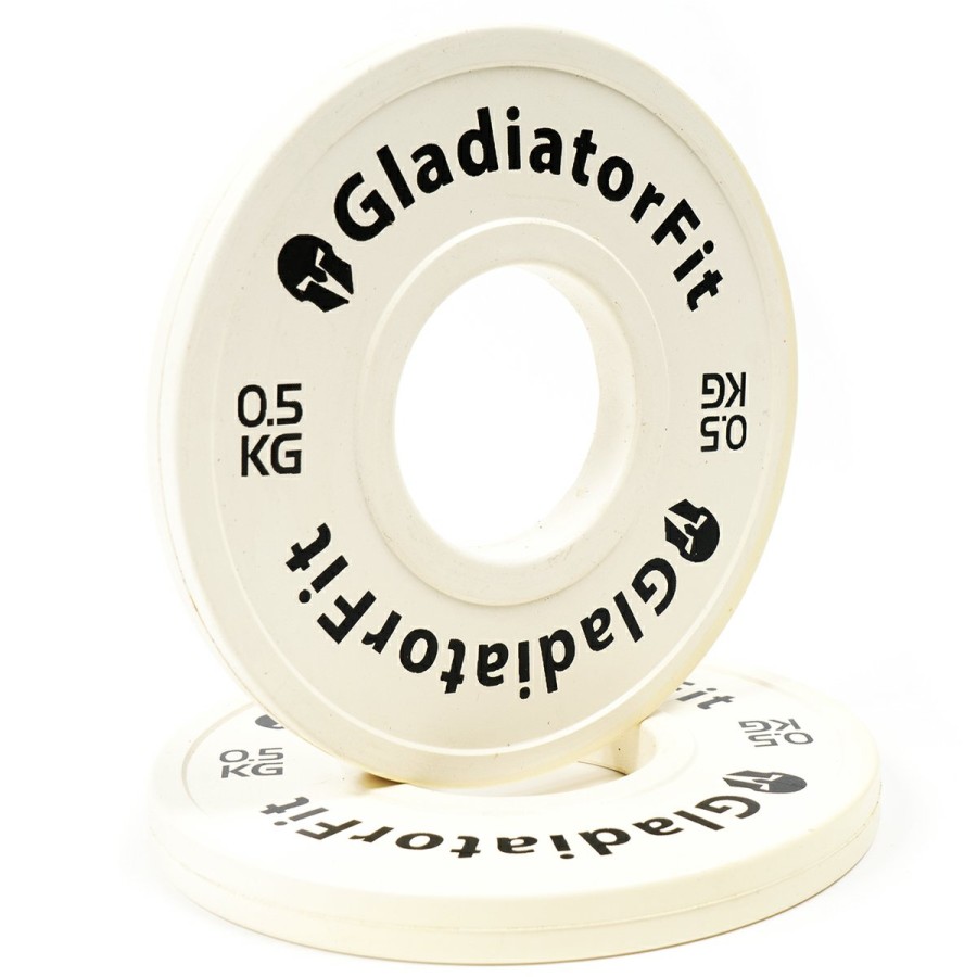 Otro | Gladiator Fractional Plate" Rubber Discs O 51Mm (Set Of 2)