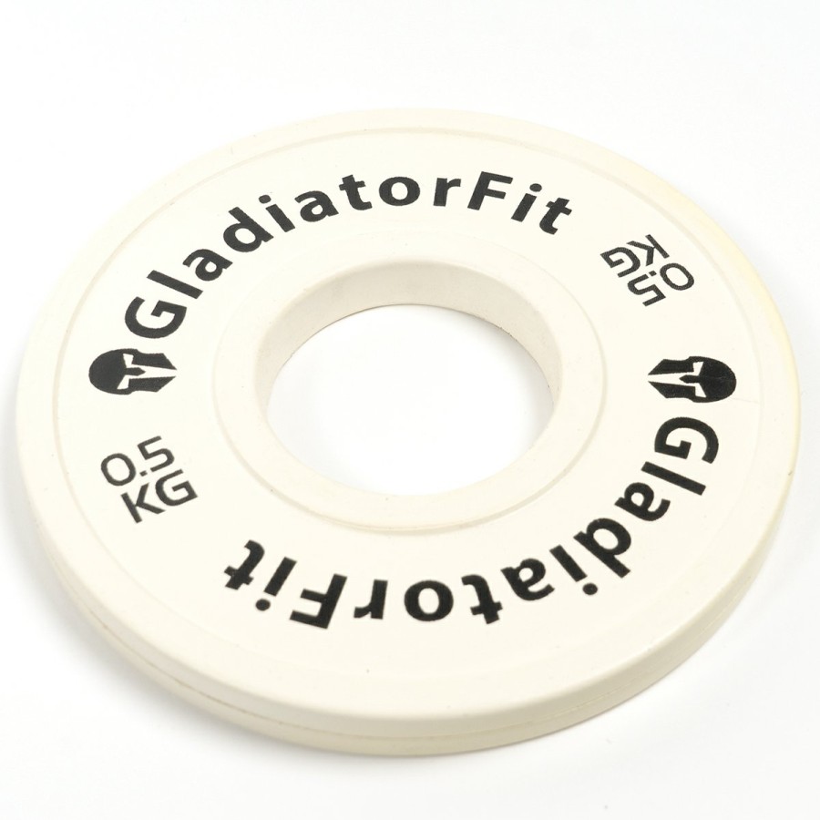 Otro | Gladiator Fractional Plate" Rubber Discs O 51Mm (Set Of 2)