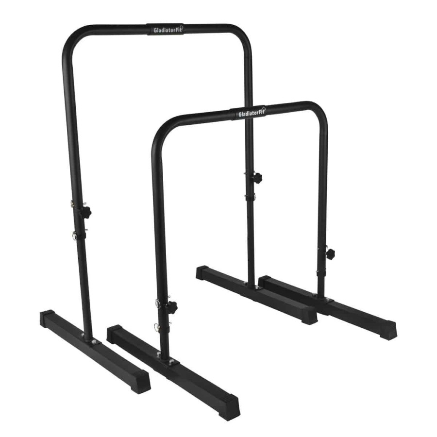 Otro | Gladiator Parallel Bars / Dips Station 3 Heights In Reinforced Steel